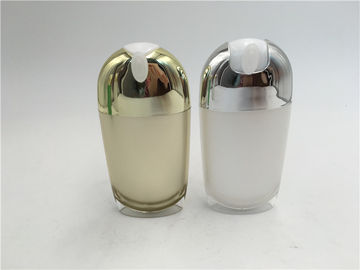 Custom Colour Empty Acrylic Pump Bottle , Airless Lotion Pump Bottles