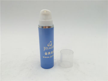 PP Blue Color Empty Airless Pump Bottle / Airless Spray Bottle For Cream