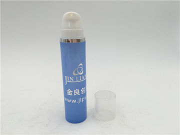 PP Blue Color Empty Airless Pump Bottle / Airless Spray Bottle For Cream