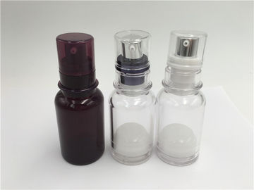 بلاستيكيّ مضخة بلاستيكيّ مستحضر زجاجة 30ml مع شاشة يطبع / حارّ يختم سطح