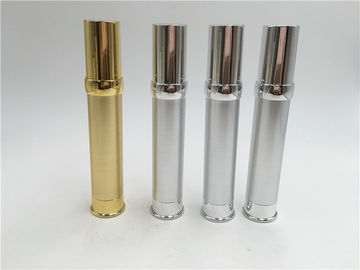 ترف 30ml زجاجات التجميل الفارغة الرشاقة على شكل مستدير لوسيون / كريم