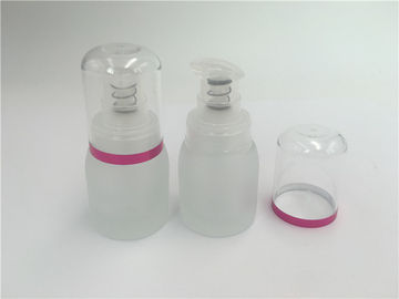 الزجاج زجاجة فارغة الأساس مع مضخة ، زجاجة مضخة ماكياج 30ml