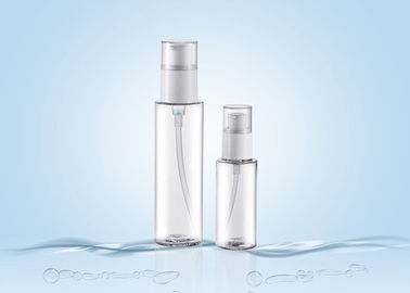 50ML 130ML جولة مضخة محلول زجاجة ، مانعة للتسرب PETG زجاجات مستحضرات التجميل فارغة